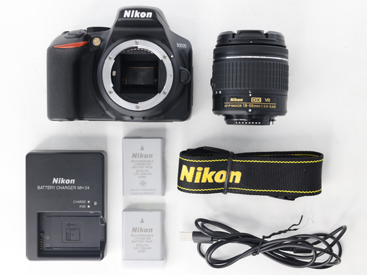 Nikon D3500/1855/34245 D3500 + AF-P 18-55mm f/3.5-5.6G DX VR, Used