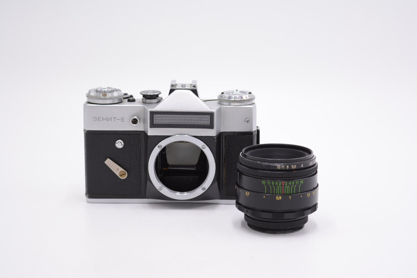 3EHNT-E 35FC/07624 35mm  + Helios 44-2 85mm f/2 Lens (FOR PARTS), Used