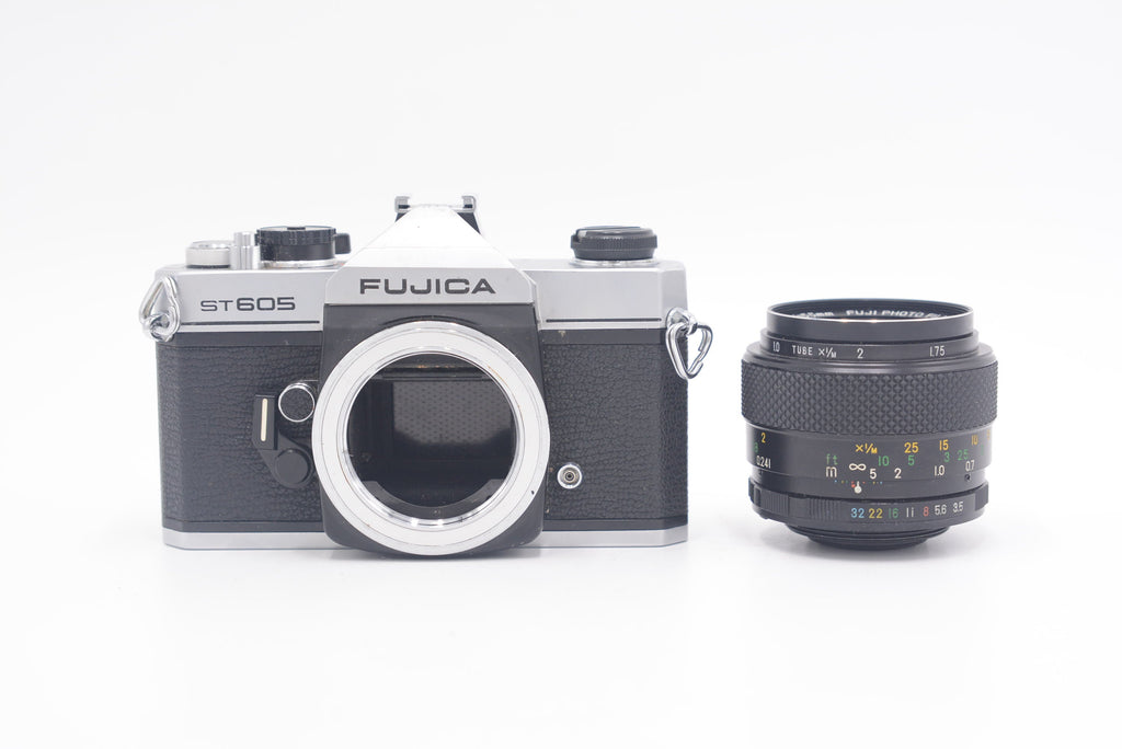 Fujica ST605/33144 35mm camera + 55mm f/3.5, Used - AVC photo video store