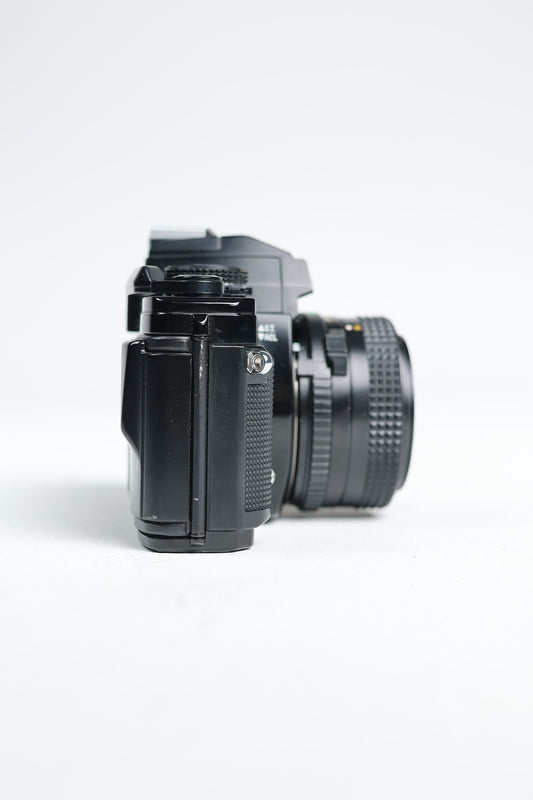 Minolta X700 35mm Film Camera w/MD 50mm f/1.7 Lens, Used