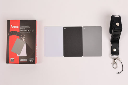Focus Universal Portable Digital Grey Card Set, Used