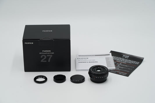 Fujifilm XF27/2.8/B/01805 XF 27mm f/2.8 R WR, Used