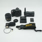 Nikon D5200/1855/24050 D5200 + AF-S 18-55mm f/3.5-5.6G II VR + Battery Grip + Remote Trigger, Used