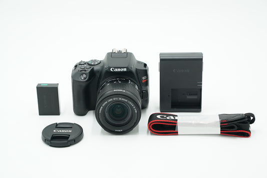 Canon EOSREBELSL3/21035 REBEL SL3, EF-S 18-55mm f/4-5.6 IS STM, Used