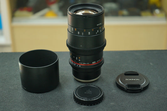 Rokinon 24T1.5/A2593 24mm T1.5 Cine ED AS IF UMC II Lens F/Sony, Used