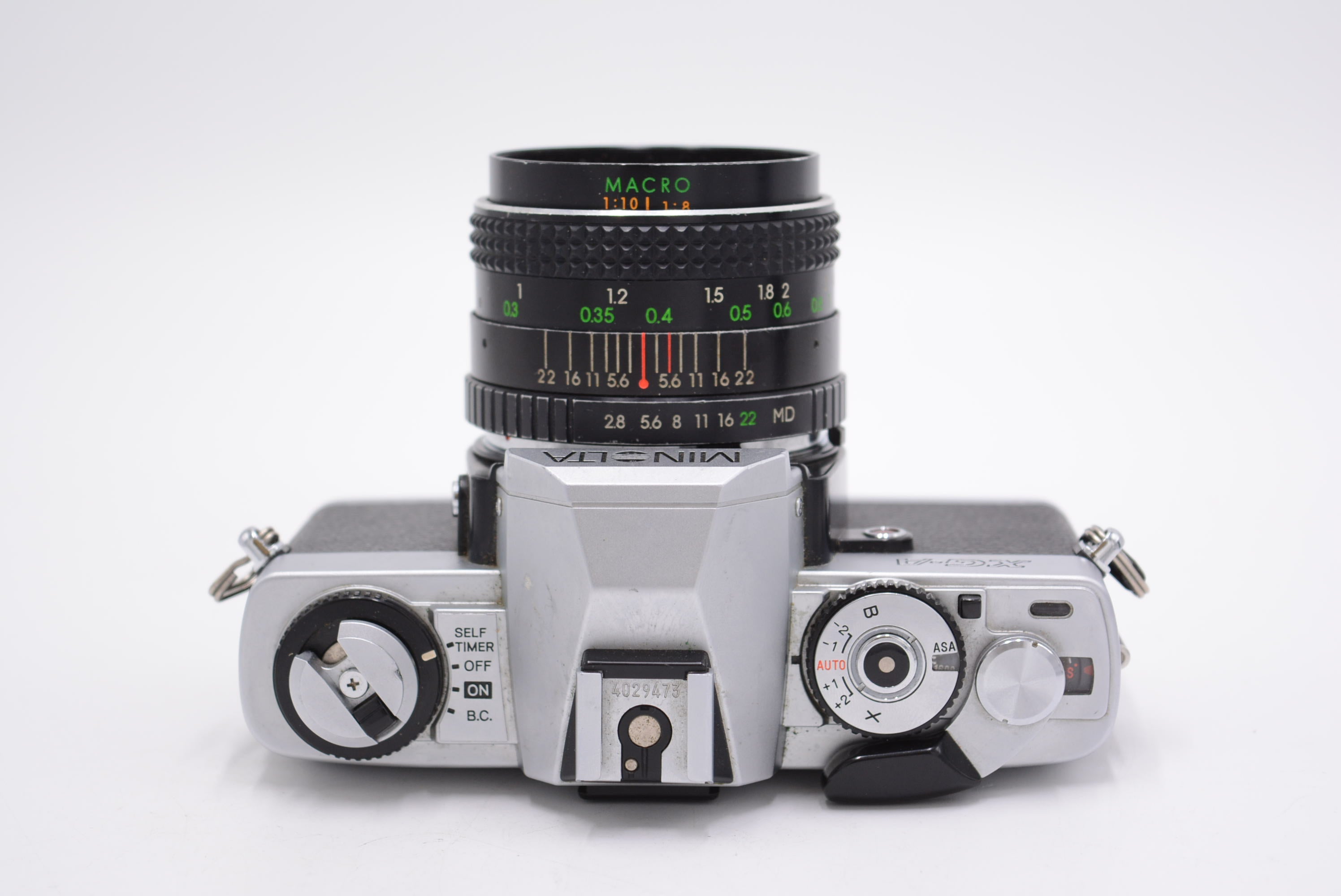Minolta XG1/29473 XG1 35mm Manual SLR Camera + Albinar Dual Lens Kit (FOR PARTS), Used - AVC photo video store