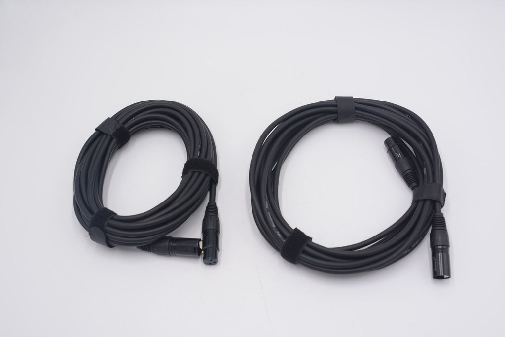 Generic XLR Dual Pack Professional OFC Microphone Cable, Used - AVC photo video store