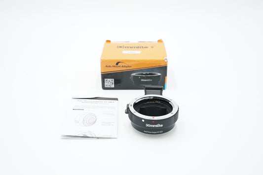 Ommlite D902 Auto Mount Adapter EF-NEX, Used