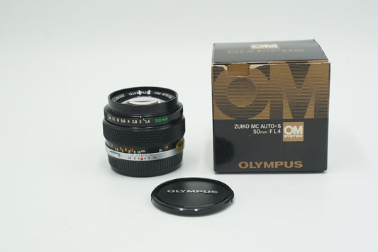 Olympus ZUIKO50/1.4/82307 ZUIKO 50mm f/1.4 MC Auto-S, Used