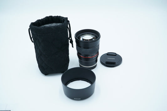 Samyang SAY85/1.4/B0433 85mm f/1.4 AS IF UMC F/Sony E-Mount, Pre-Owned