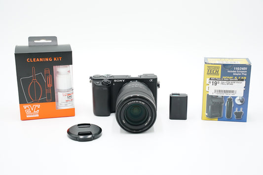 Sony A6400M/3518238, E 18-135mm F/3.5-5.6 OSS Lens, Black, Used