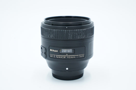 Nikon AFS85/1.8G/37550 AF-S Nikkor 85mm f/1.8G, Used
