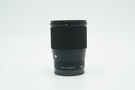 Sigma 16/1.4S/91507 16mm f/1.4 DC DN Contemporary F/Sony, Used