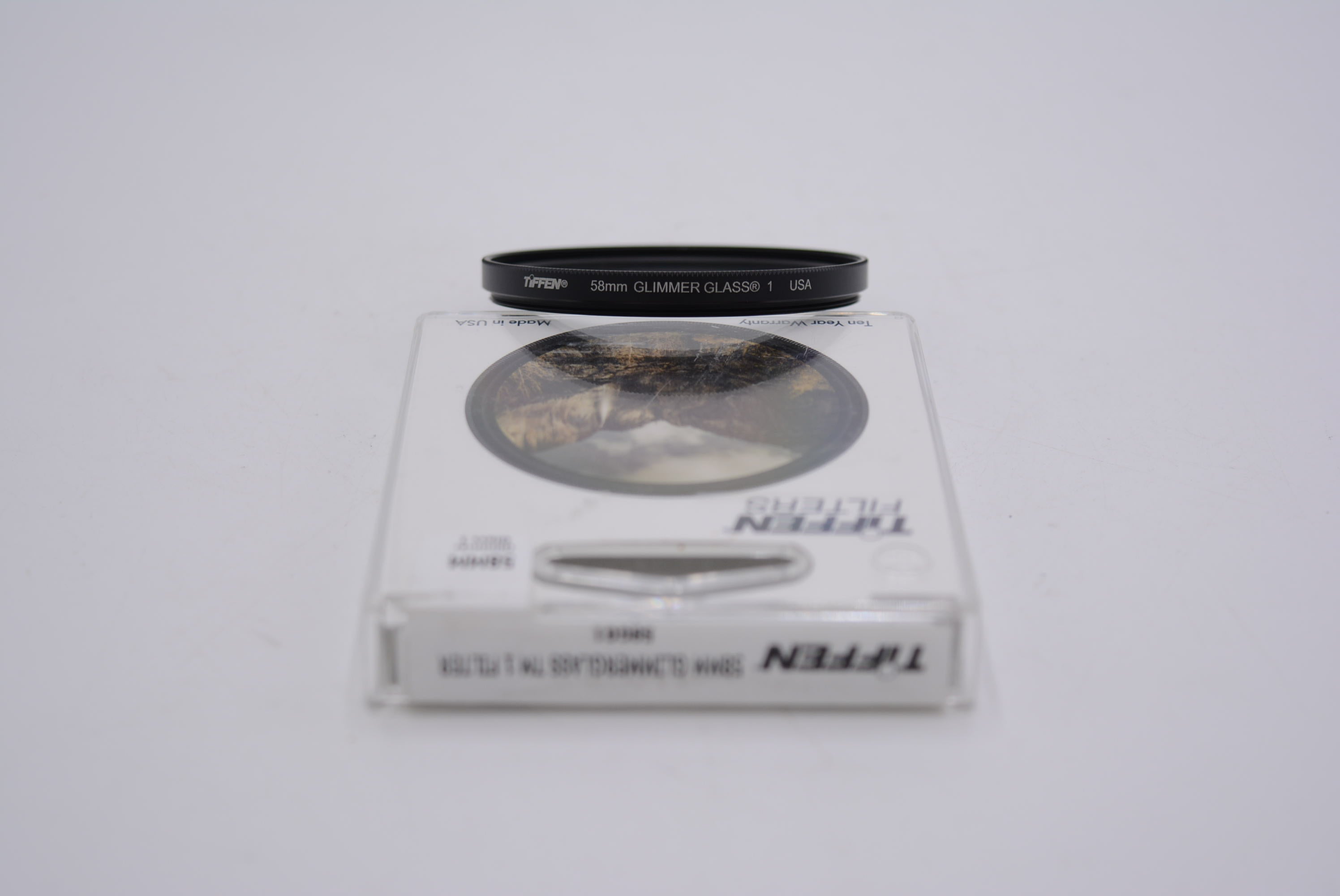 Tiffen 58mm Glimmer Glass 1 Filter, Used - AVC photo video store