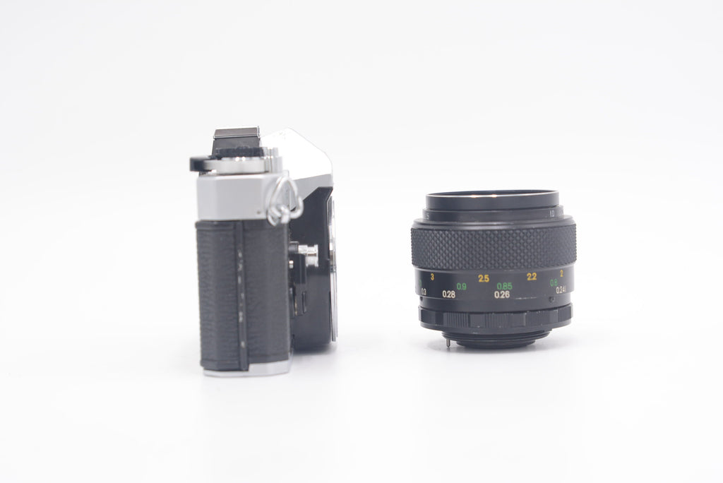 Fujica ST605/33144 35mm camera + 55mm f/3.5, Used - AVC photo video store