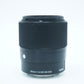 Sigma 30/1.4S/43280 30mm f/1.4 DC DN Contemporary Lens F/Sony, Used