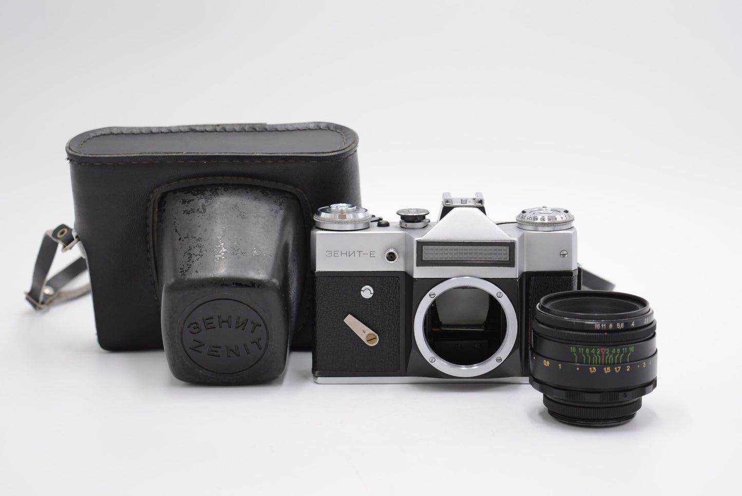 3EHNT-E 35FC/07624 35mm  + Helios 44-2 85mm f/2 Lens (FOR PARTS), Used