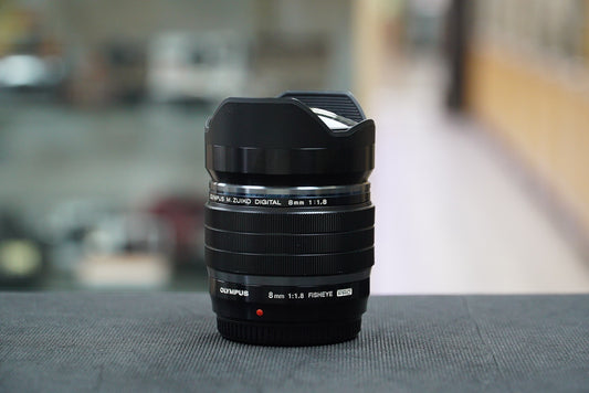 Olympus MZUIKO8/1.8/03713 M.ZUIKO 8mm f/1.8 Fisheye PRO, Used