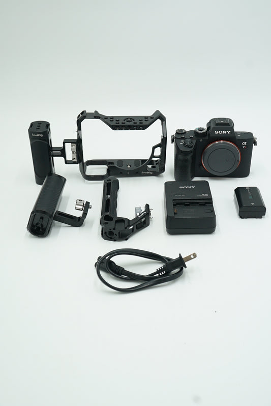 Sony A7RIII/6144293 A7R Mark III Body Only + Smallrig Cage, Used