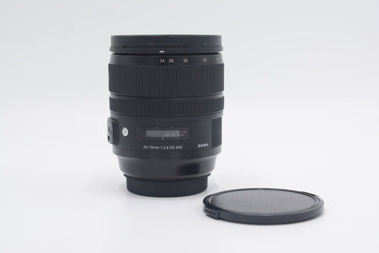 Sigma 2470/2.8C/32119 24-70mm f/2.8 DG OS HSM ART F/Canon, Used