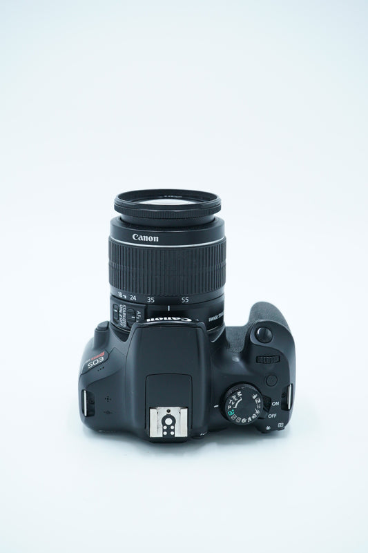 Canon EOSREBELT6/1855/11745 EOS Rebel T6, EF-S 18-55mm f/3.5-5.6 IS II, Used