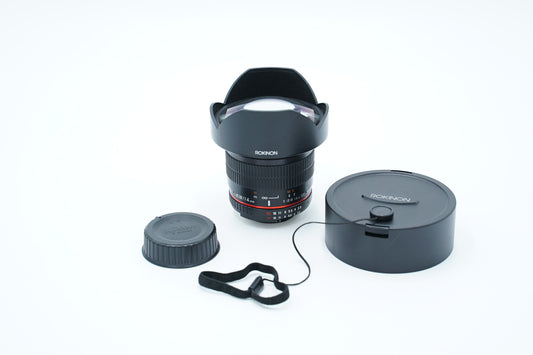 Rokinon 14/2.8/N/L9618 14mm f/2.8 ED AS IF UMC LENS F/Nikon, Used