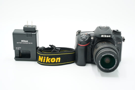 Nikon D7100/1855/43759 D7100 + AF-S 18-55mm f/3.5-5.6G II, Used