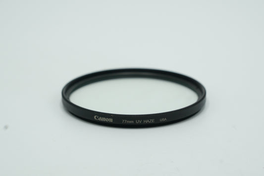 Canon UV Haze Filter 77mm, Used