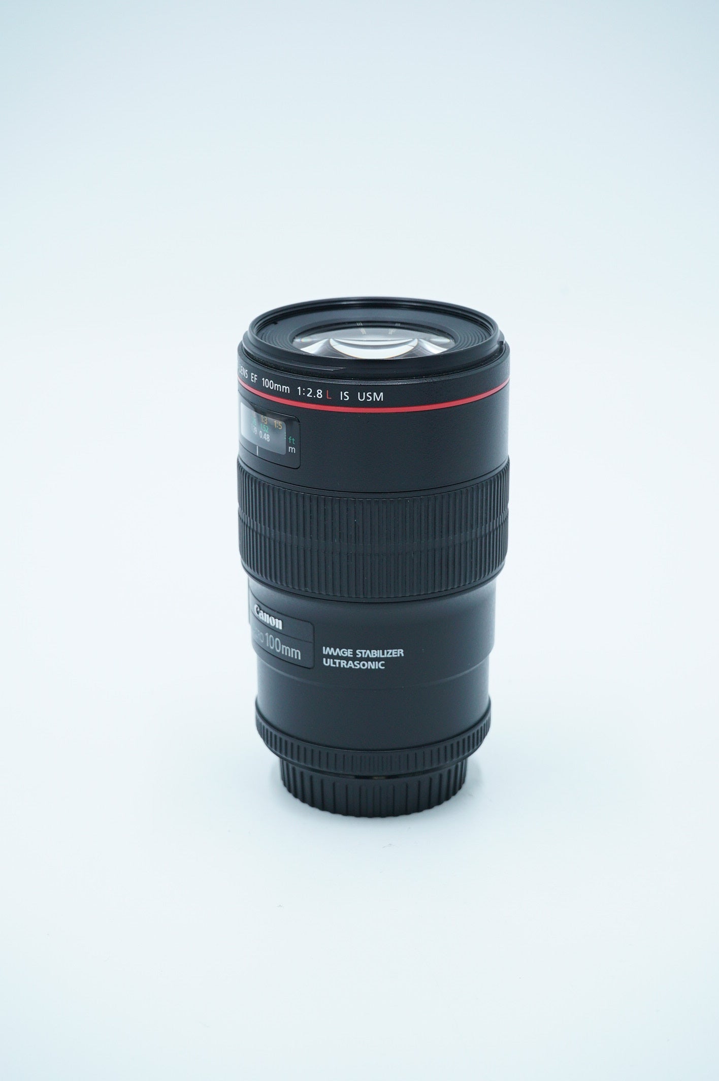 Canon EF10028LMIS/55533 EF 100mm f/2.8L Macro IS USM, Used