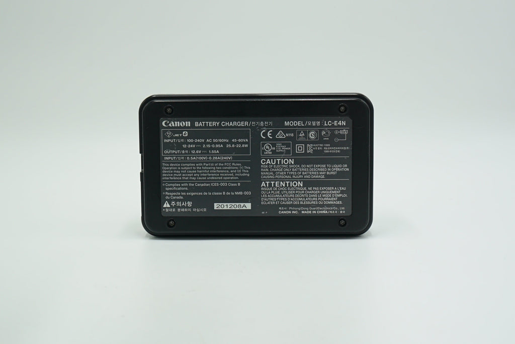 Canon LCE4N Charger, Used - AVC photo video store