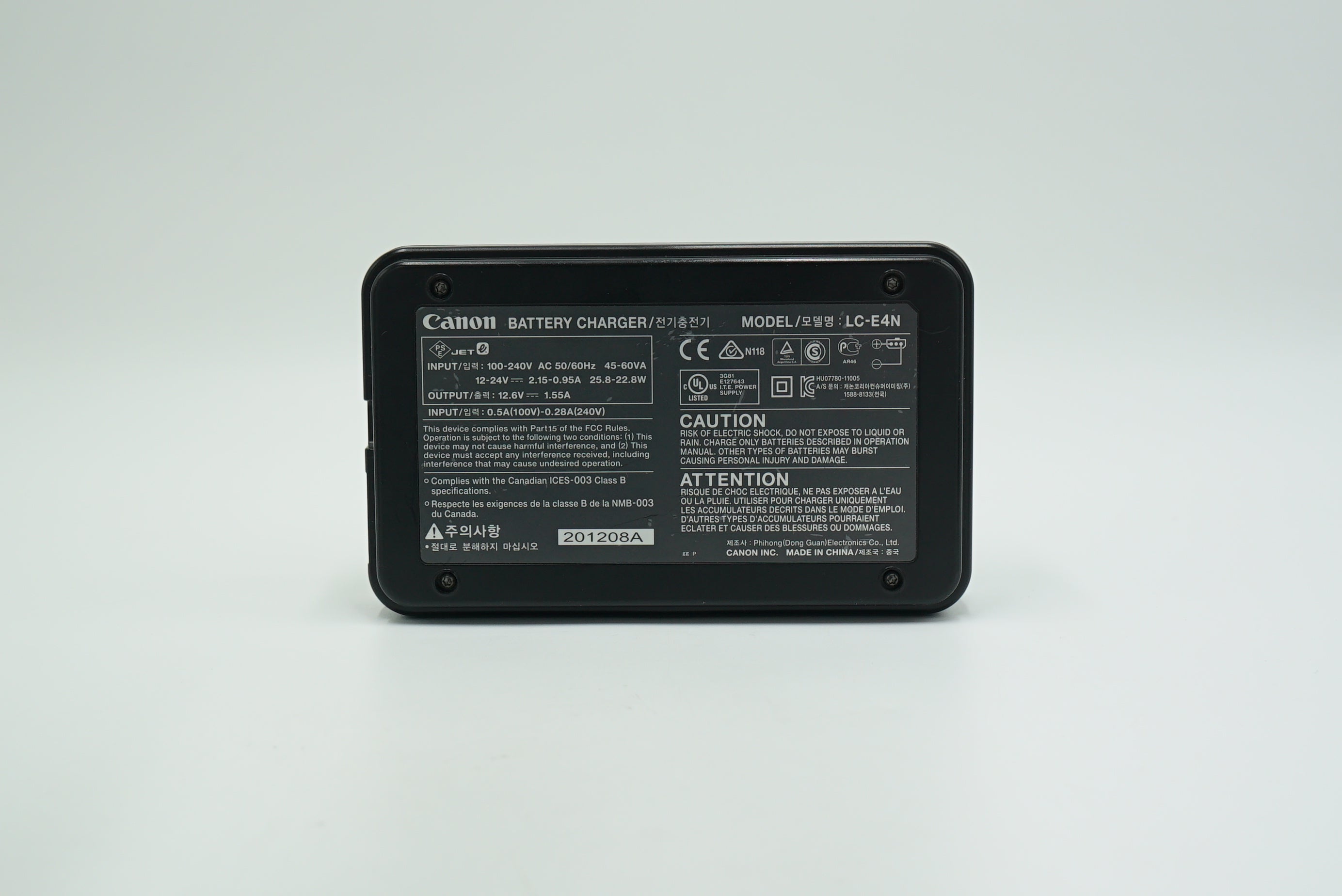 Canon LCE4N Charger, Used - AVC photo video store