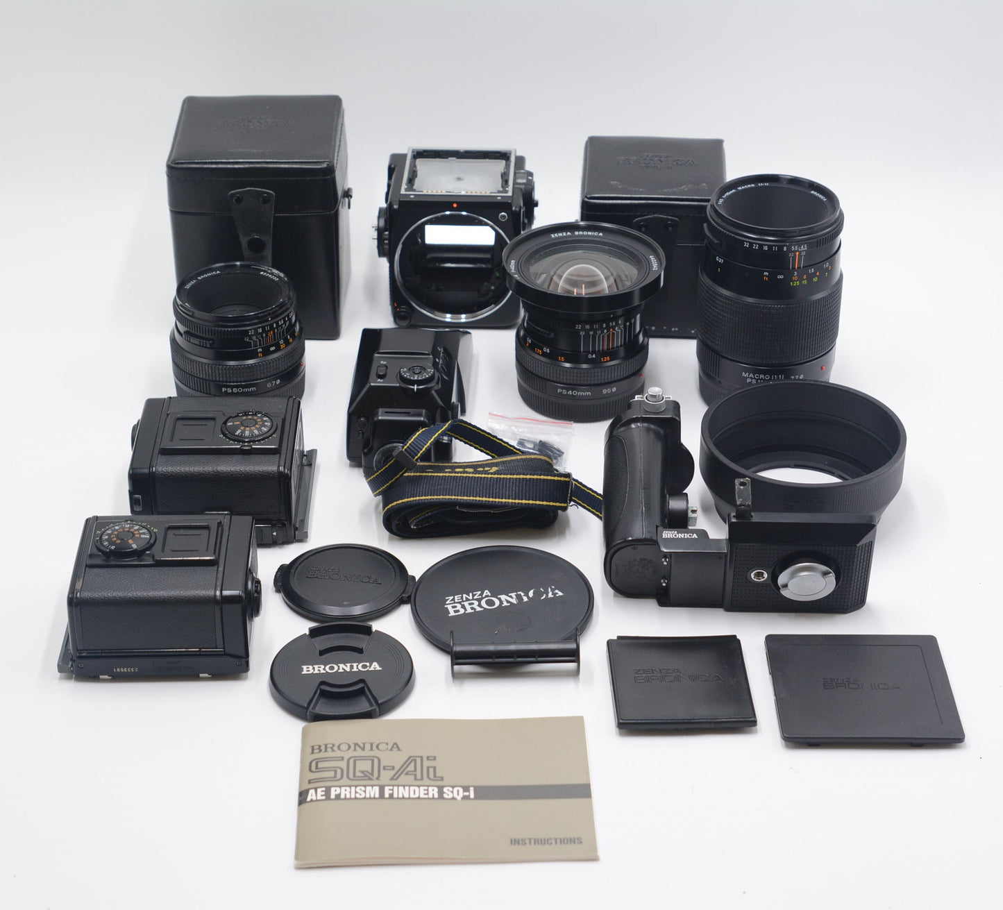 Zenza Bronica SQA1BLENS/25315 SQ-A1 w/Bronica Lens Bundle, Used