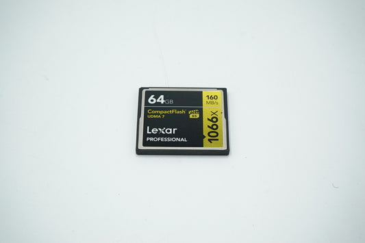Lexar 64GB CompactFlash UDMA7, Used