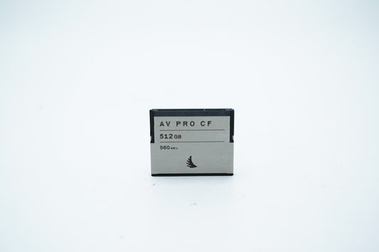 Angelbird AVP512CF/ALK2B2A 512GB AV Pro CF Fast 2.0 Memory Card, Used