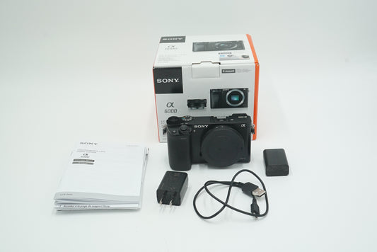 Sony A6000/6479006, A6000, Body Only, Black, Used