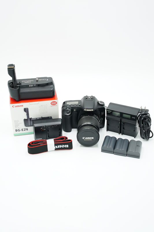 Canon EOS30D/1855/04577 EOS 30D + EF-S 18-55mm + BGE2N Battery Grip, Used
