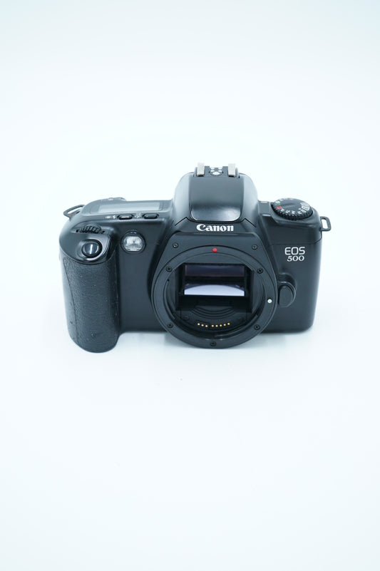 Canon EOS500/08345 EOS 500 35mm Film Camera Body Only, Used
