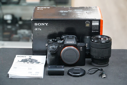 Sony A7IIIK/6189840 A7 Mark III,  FE 28-70mm F/3.5-5.6 OSS Lens, Used