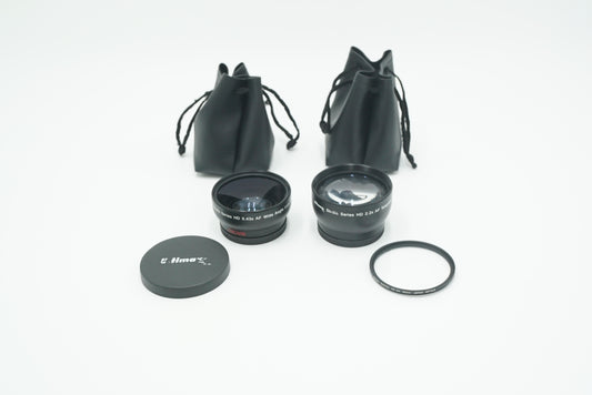 Ultimax Telephoto & Wide-Angle Lens Converter Set, Used