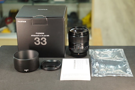 Fujifilm XF33/1.4/B/01939 XF 33mm f/1.4 R LM WR, Used