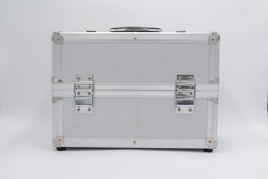 Generic Aluminum Hard Camera Case W/Dividers, Used