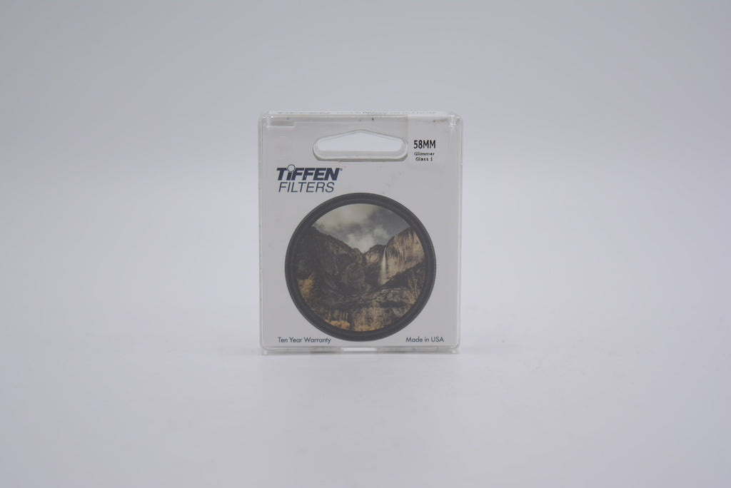 Tiffen 58mm Glimmer Glass 1 Filter, Used - AVC photo video store