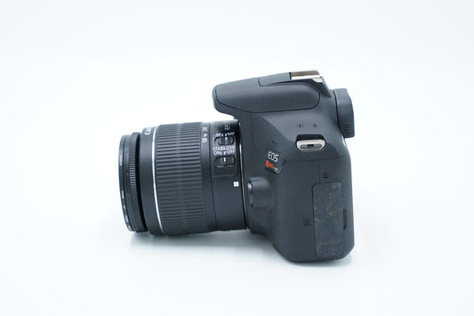 Canon EOSREBELT7/1855/22136 Rebel T7, EF-S 18-55mm f/3.5-5.6 IS II, Used