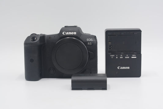 Canon EOSR5/05564 R5 Mirrorless Digital Camera, Body Only, Used