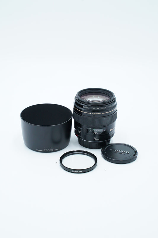 Canon EF85/1.8/01460 EF 85mm f/1.8 USM, Used