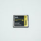 Lexar 64GB CompactFlash 1066x (Pack of 2), Used