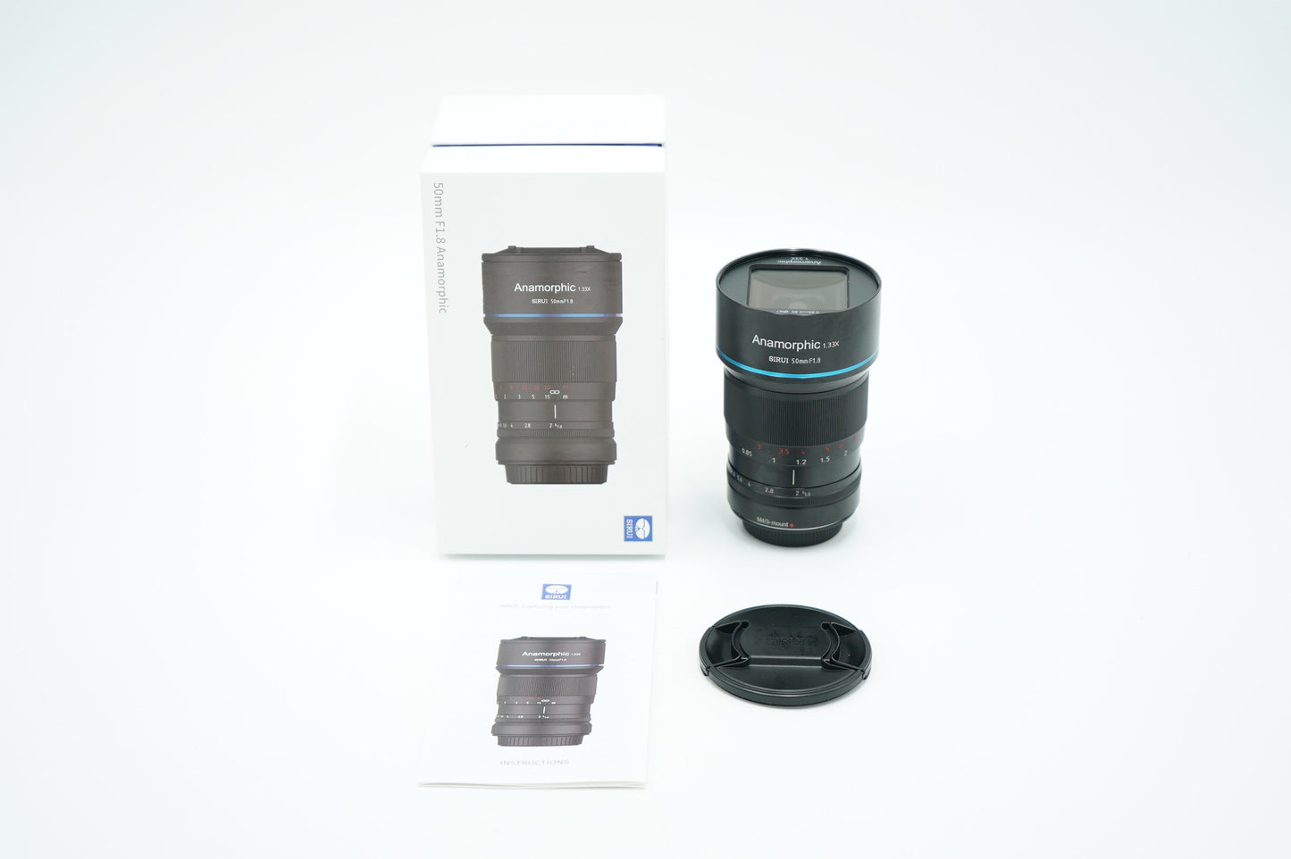 Sirui 50/1.8/02587 50mm f/1.8 Anamorphic 1.33x Lens Micro Four-Thirds Mount, Used