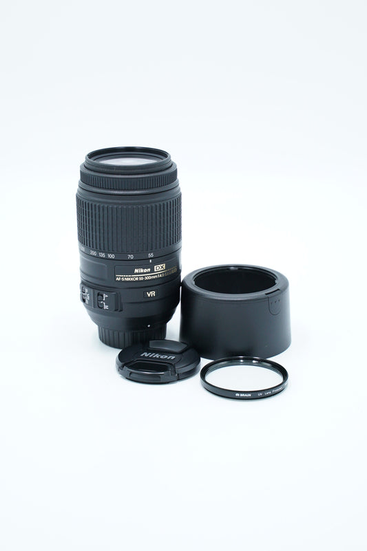 Nikon AFS55300GEDVR/87801 AF-S DX 55-300mm f/4.5-5.6G ED VR, Used