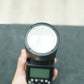 Godox V1C/96791 TTL Round Flash F/Canon + AKR1 Kit, Used
