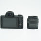 Canon M50IIB/1545/00414 EOS M50 Mark II + 15-45mm Lens, Black, Used